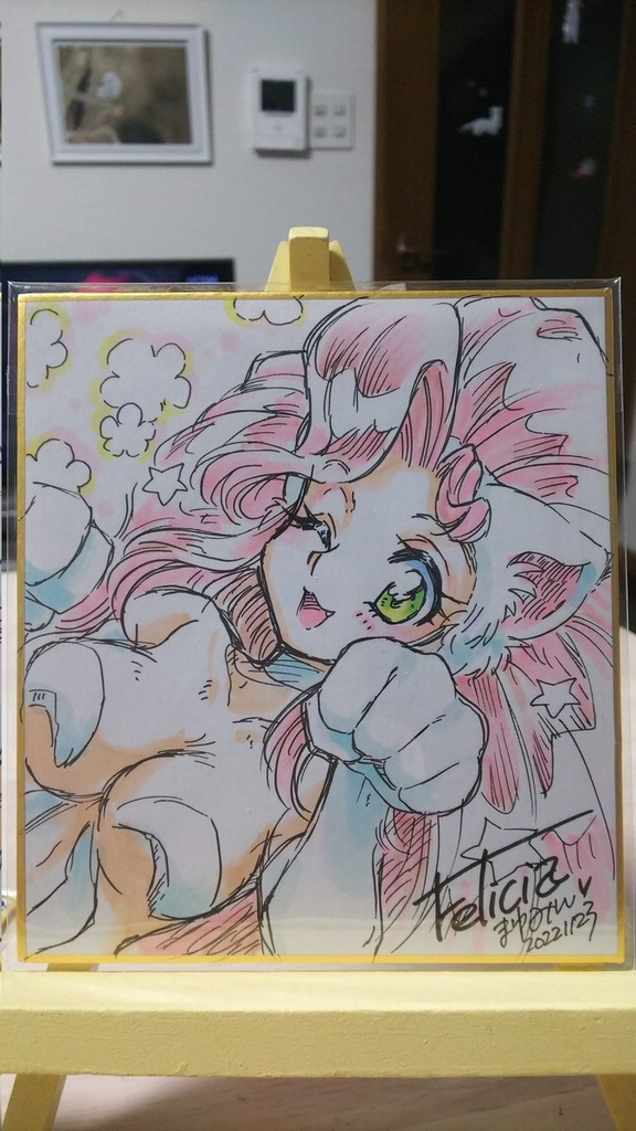 懐ゲーキャラ・小色紙色々(5種)