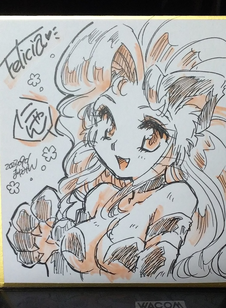 小色紙・フェリシア