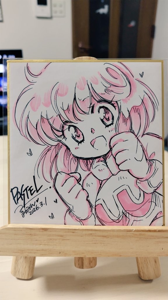 アニメ＆ゲームキャラ小色紙