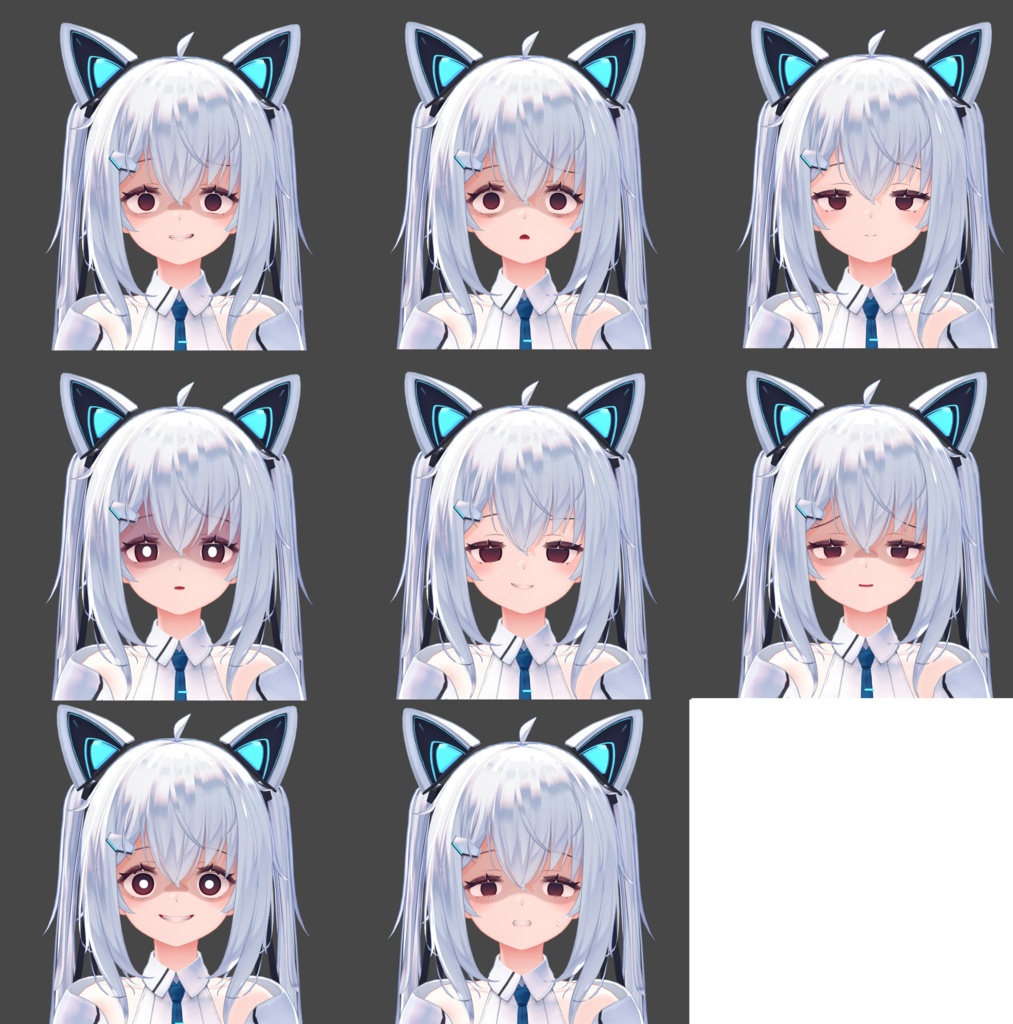 【無料】サフィーちゃんAngry表情