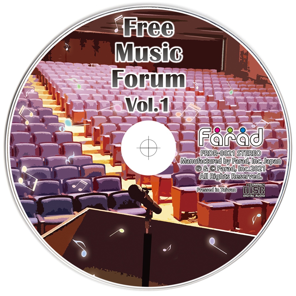 フリーミュージックフォーラム Vol.1【CD版:ダウンロードデータ付き】