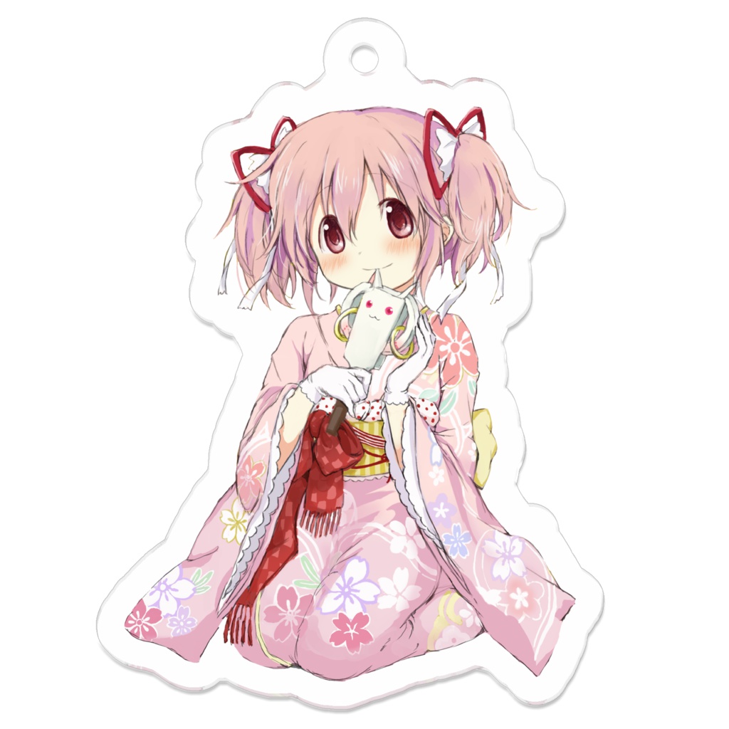 晴れ着まどかちゃん♡アクキー