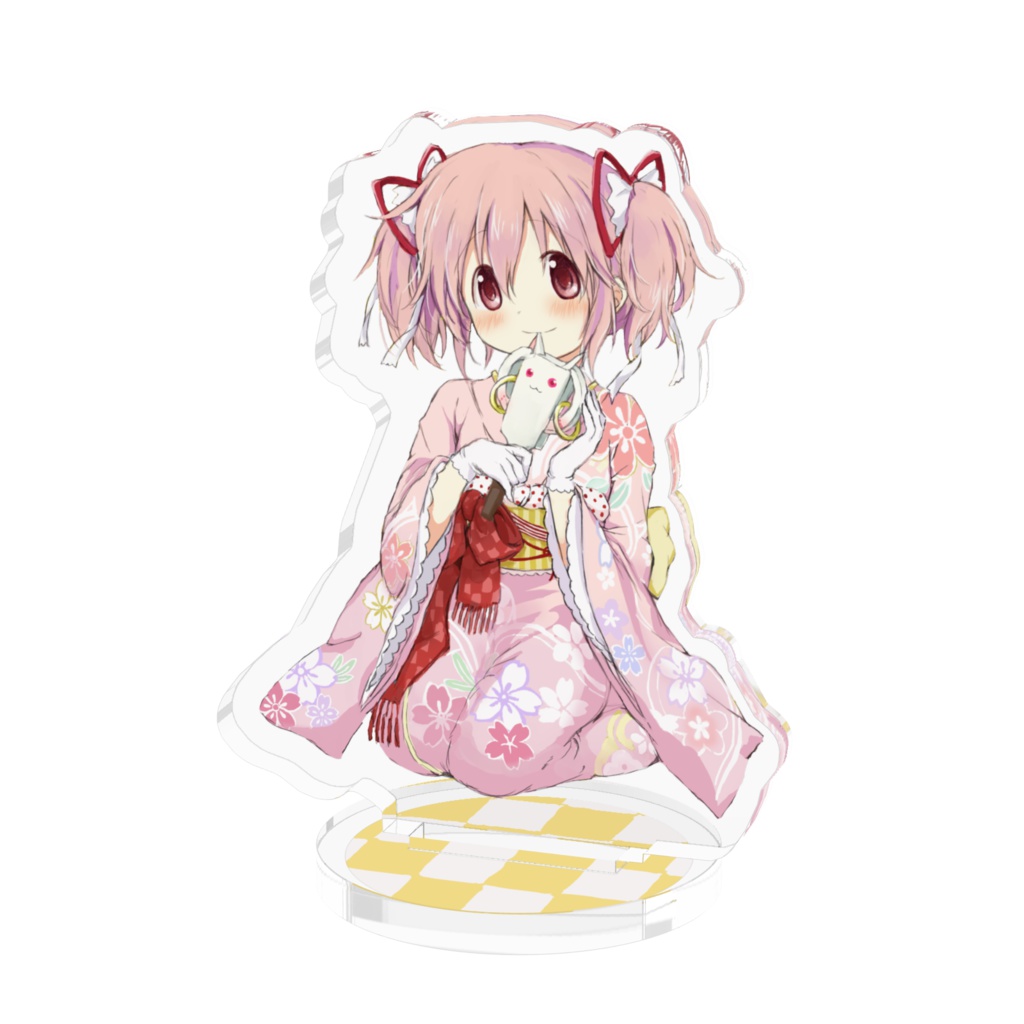 晴れ着まどかちゃん♡スタンド