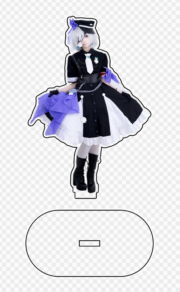 【単品】シュライバーアクリルスマホスタンド