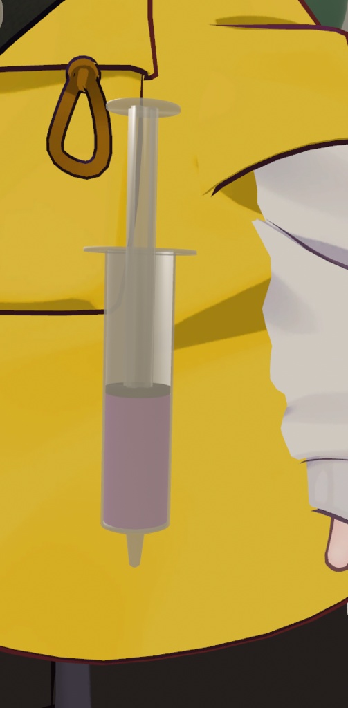 【VRC想定】注射器【3D素材】