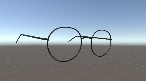 【VRC想定】眼鏡【3D素材】