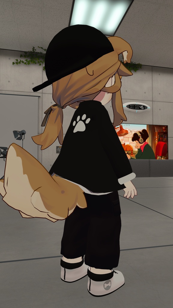 【VRC想定】ストリートファッション4点セット(まめひなた対応)【3D素材】