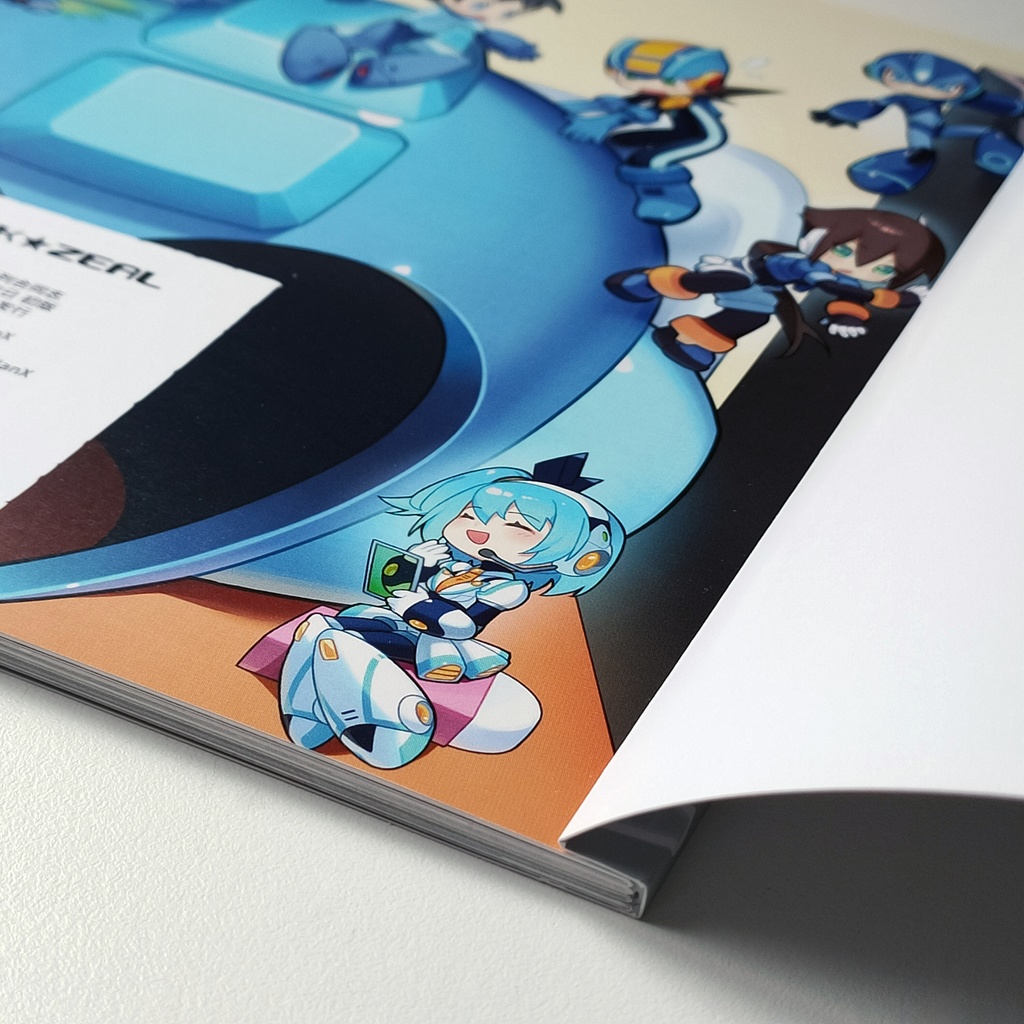 ロックマンシリーズ合同誌「 ROCK★ZEAL」