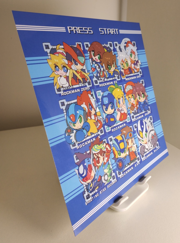 ロックマンシリーズ合同誌「 ROCK★ZEAL」