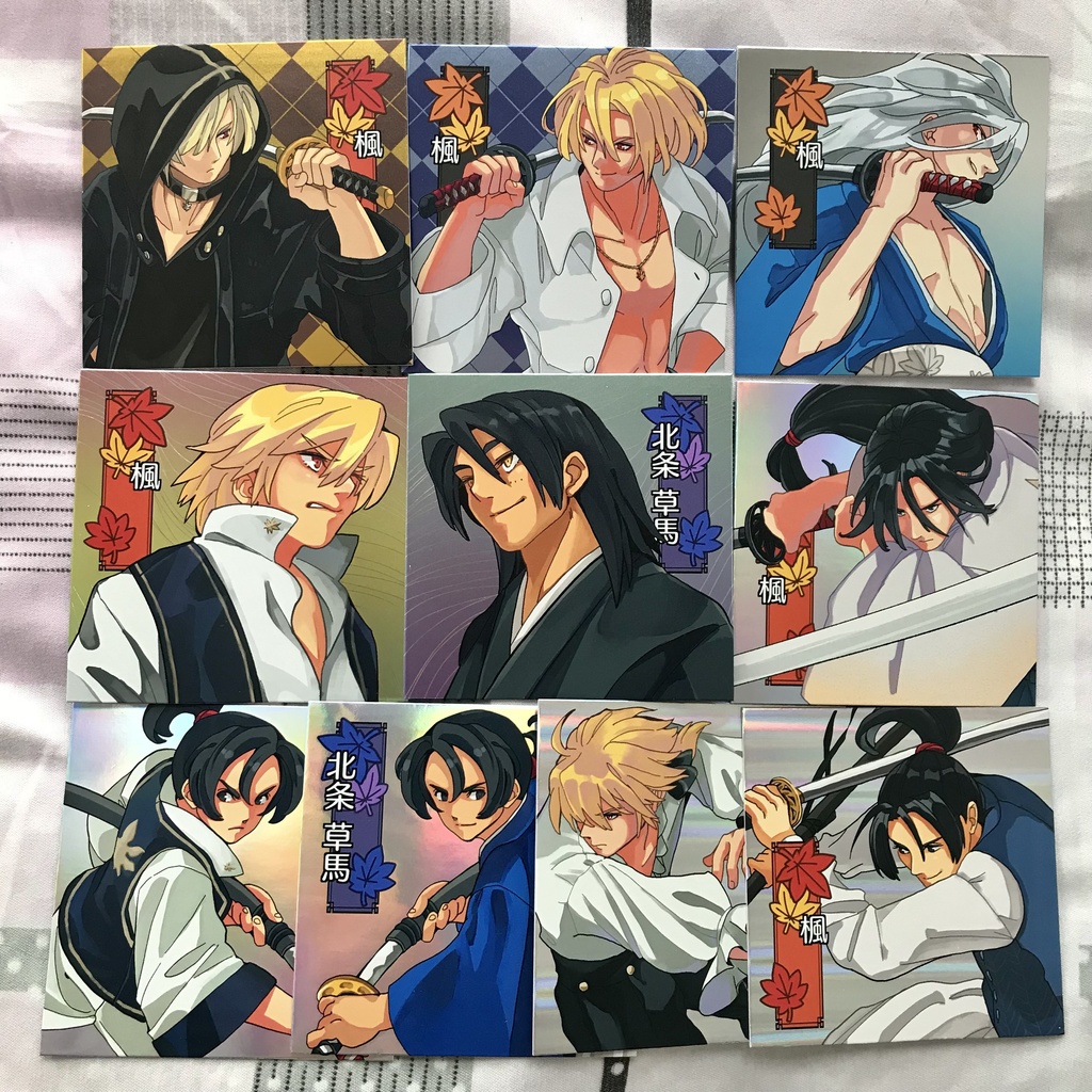 月華の剣士メタリックカード 10枚セット