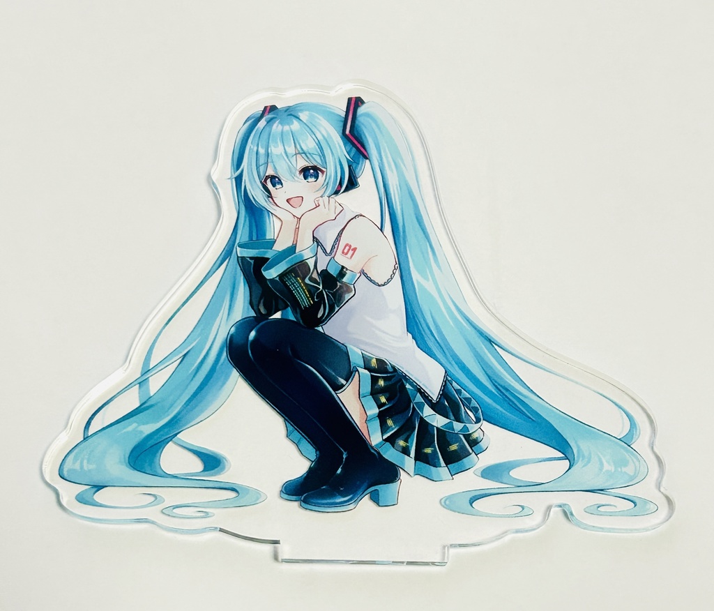 初音ミク お座りアクリルスタンド