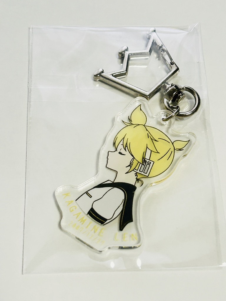 鏡音レン クリアアクリルキーホルダー