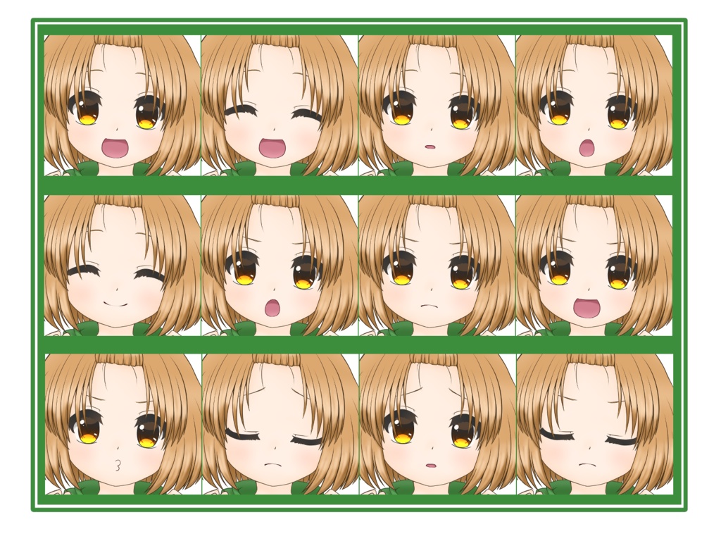 【立ち絵素材】人懐っこいわんこ系後輩