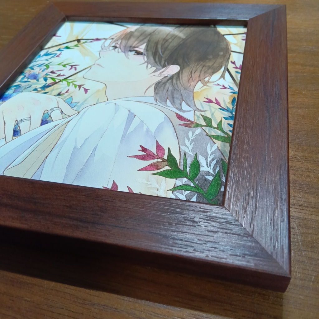 【原画】「Melaleuca」水彩画 額入り