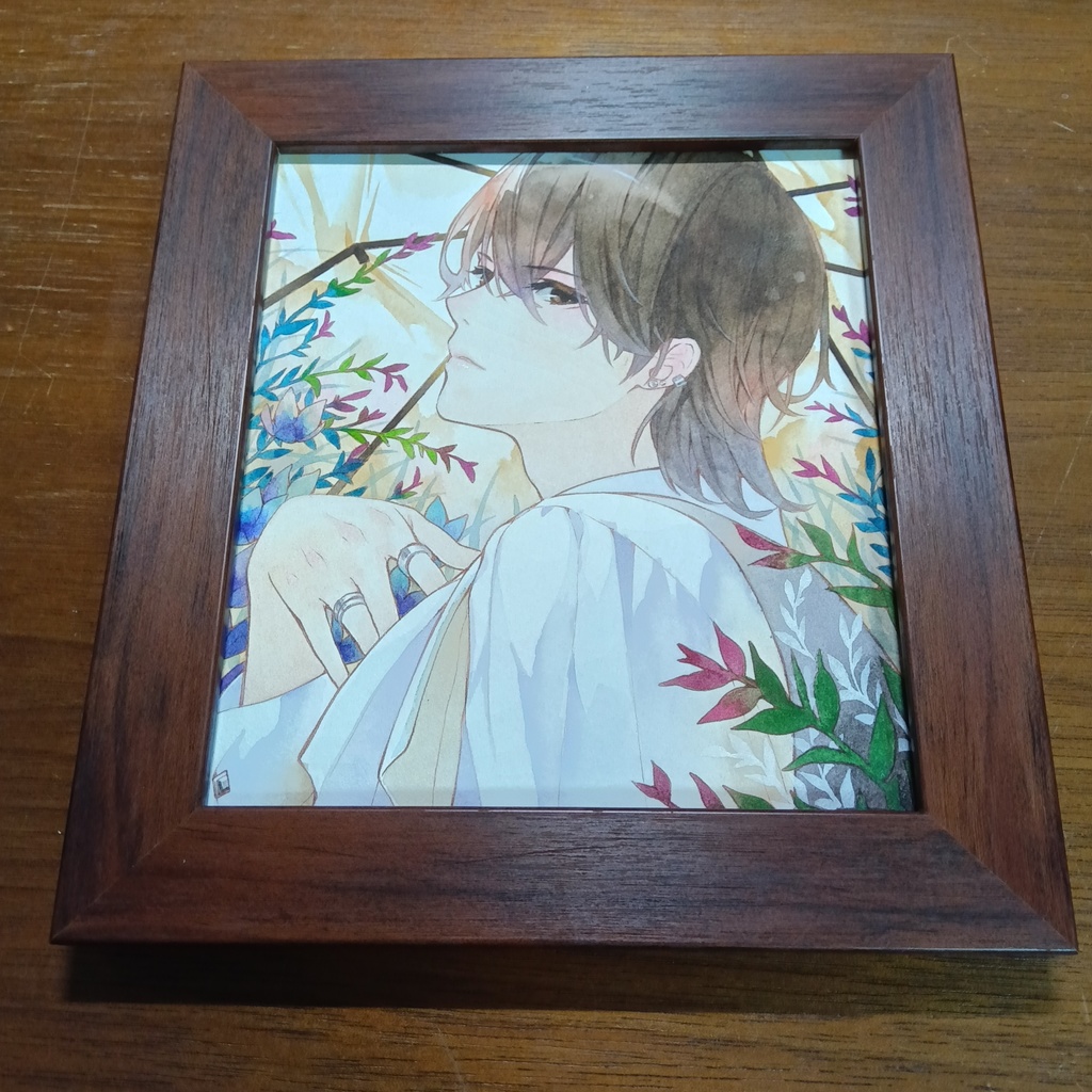 【原画】「Melaleuca」水彩画 額入り