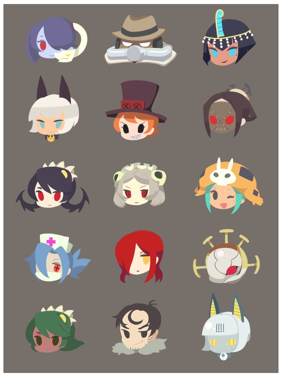 すかるが連結アクリルキーホルダー(全15種)