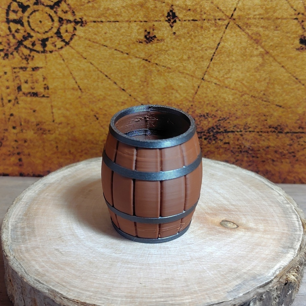 【樽の置物】ファンタジー/魔法のアイテム