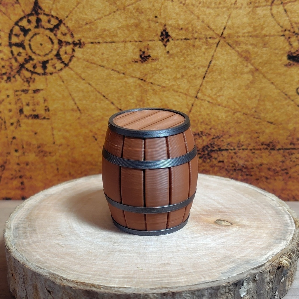 【樽の置物】ファンタジー／魔法のアイテム