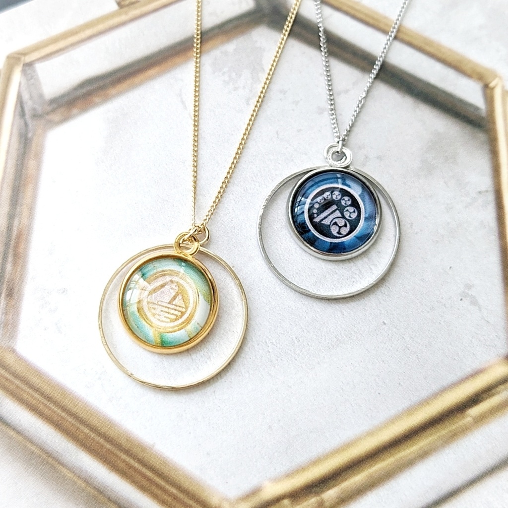 (全121振)ネックレス華紋【環】刀剣乱舞イメージネックレス