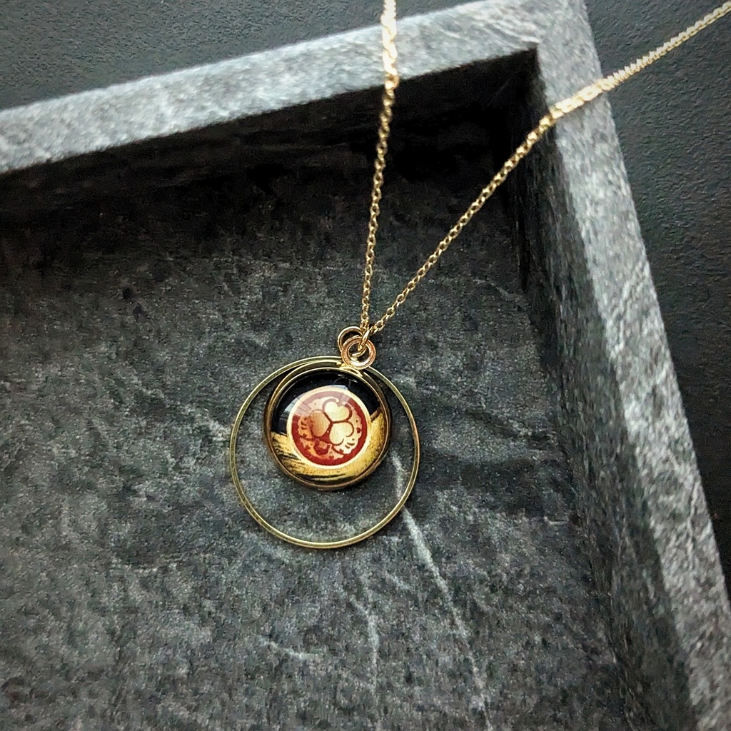 (全123振)ネックレス華紋【環】刀剣乱舞イメージネックレス