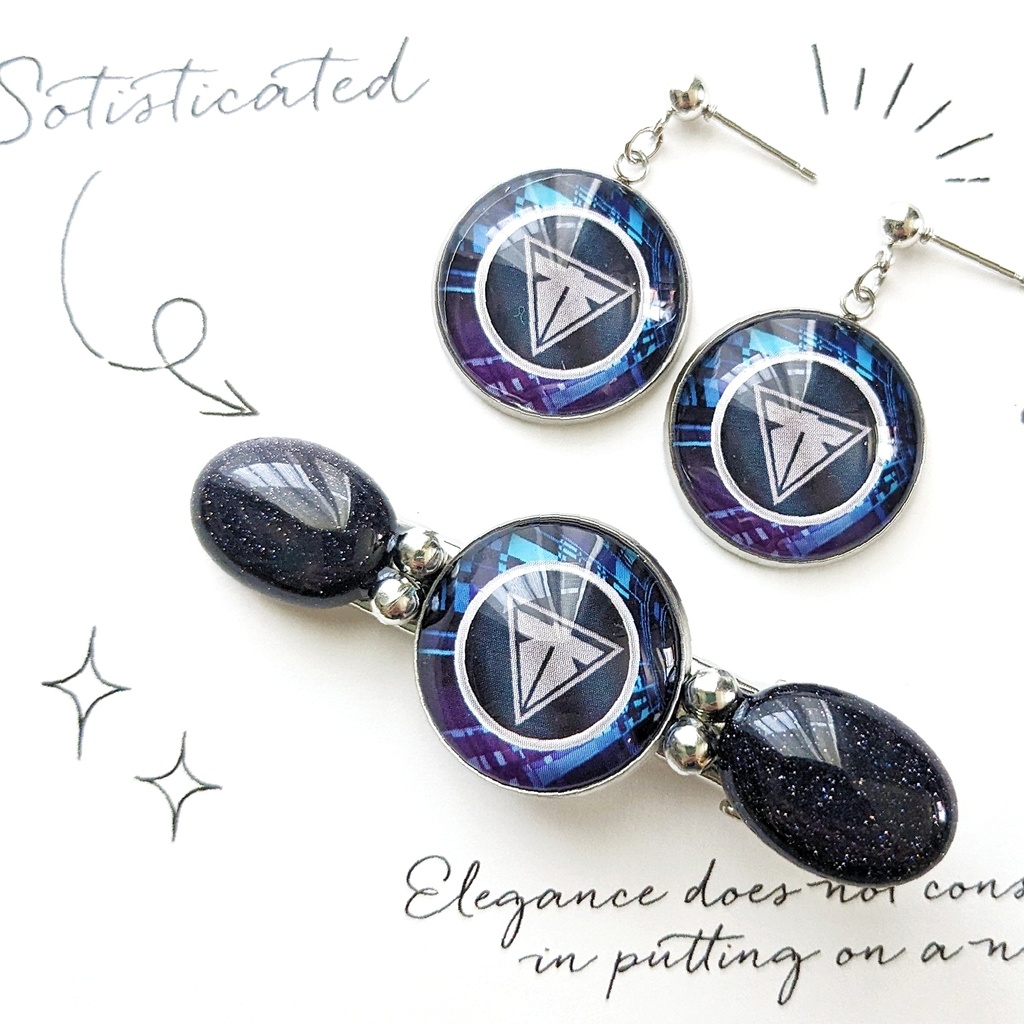 【全59振】刀剣男士イメージバレッタ