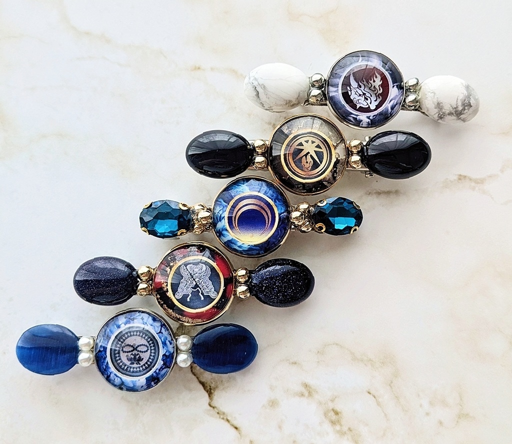 【全59振】刀剣男士イメージバレッタ