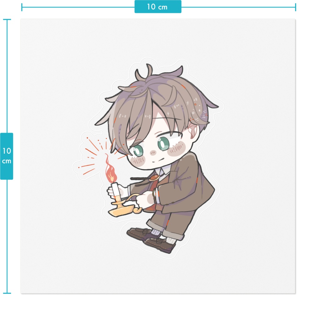 ミニ街ステッカー