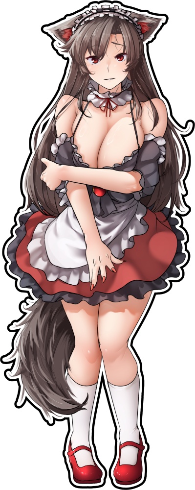 【受注生産】メイド影狼ちゃんアクリルスタンド(2025ver)