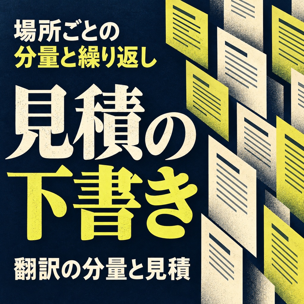 翻訳の分量と見積｜Word・PowerPoint・Excel を場所ごとに数える（体験版あり）