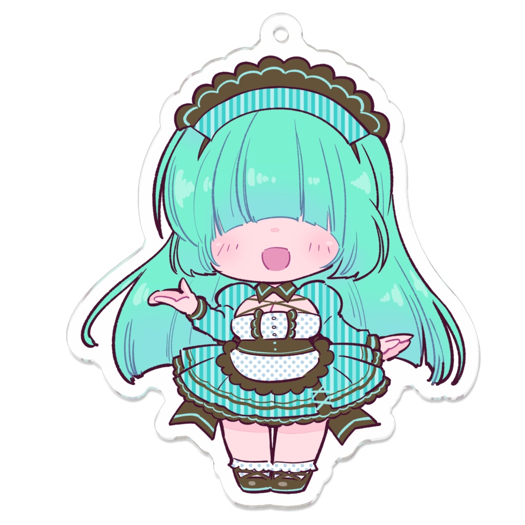 ぷにっとメカクレチョコミントちゃん