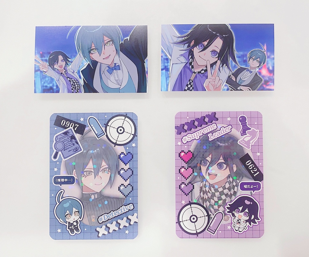 トレカ&トレカケース 最原/王馬