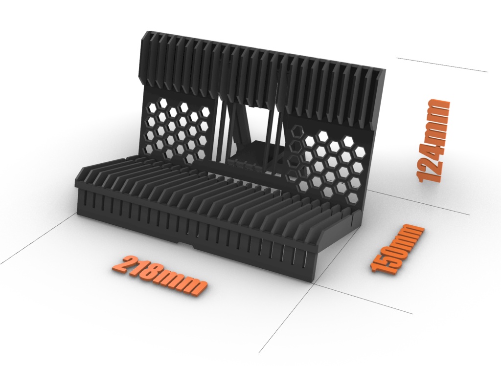 MRC 折りたたみ式 ランナースタンド2