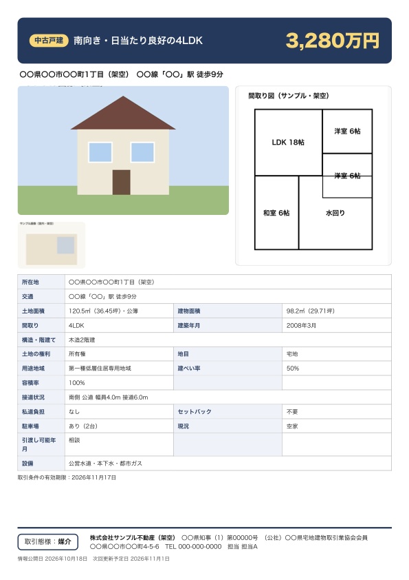 物件資料(マイソク)かんたん作成|表示規約の記載もれチェック・Excelから一括(不動産・オフライン)