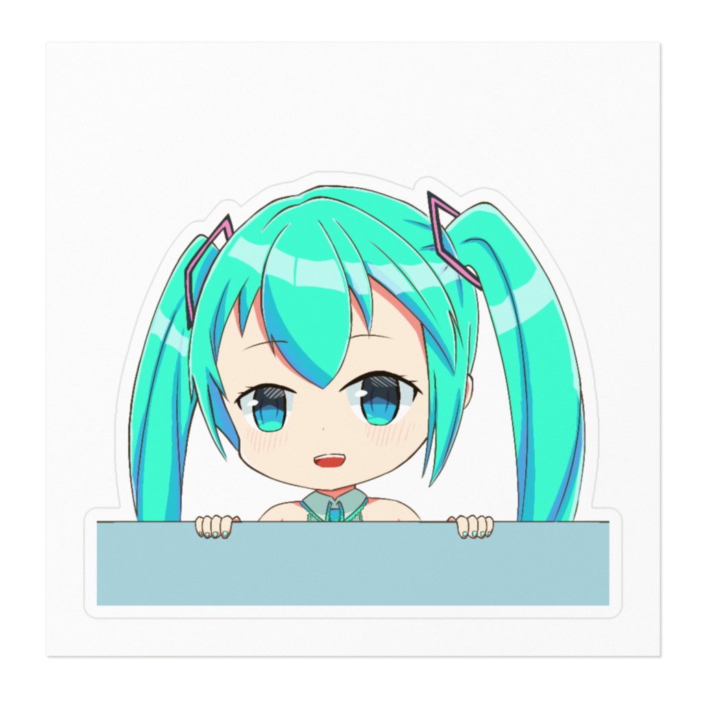 初音ミク シール