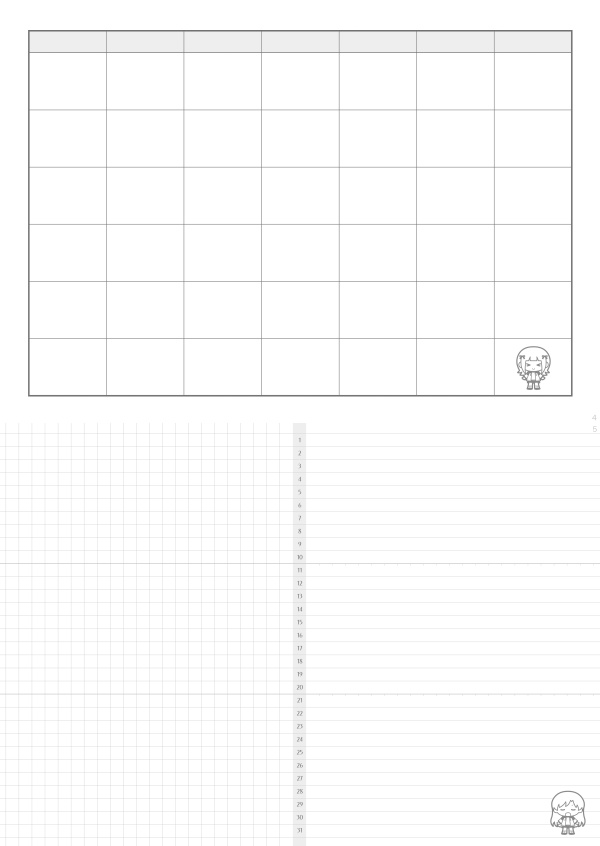 765マンスリーノート@Fランク