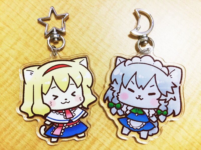 アクリルキーホルダー