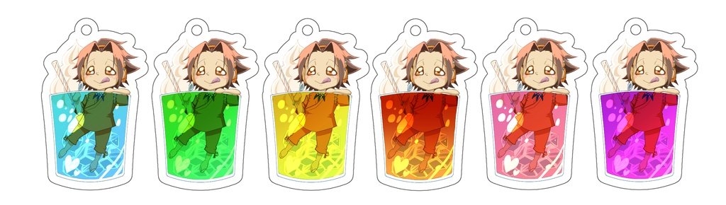 甚平葉くんミニストラップ