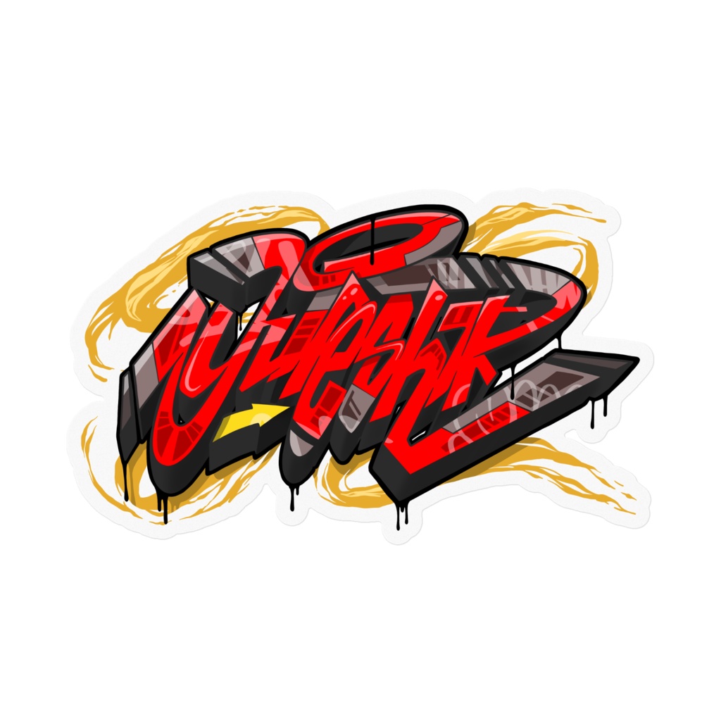 グラフィティステッカー(イラスト無し)