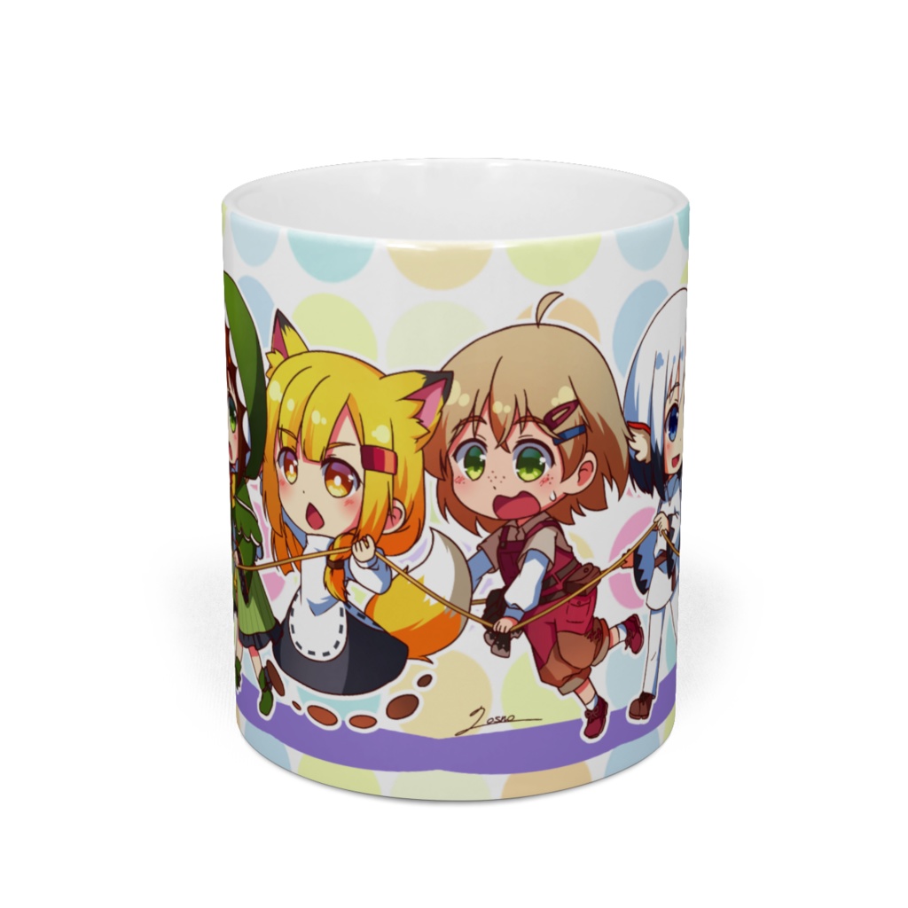 うちの子電車ごっこ マグカップ