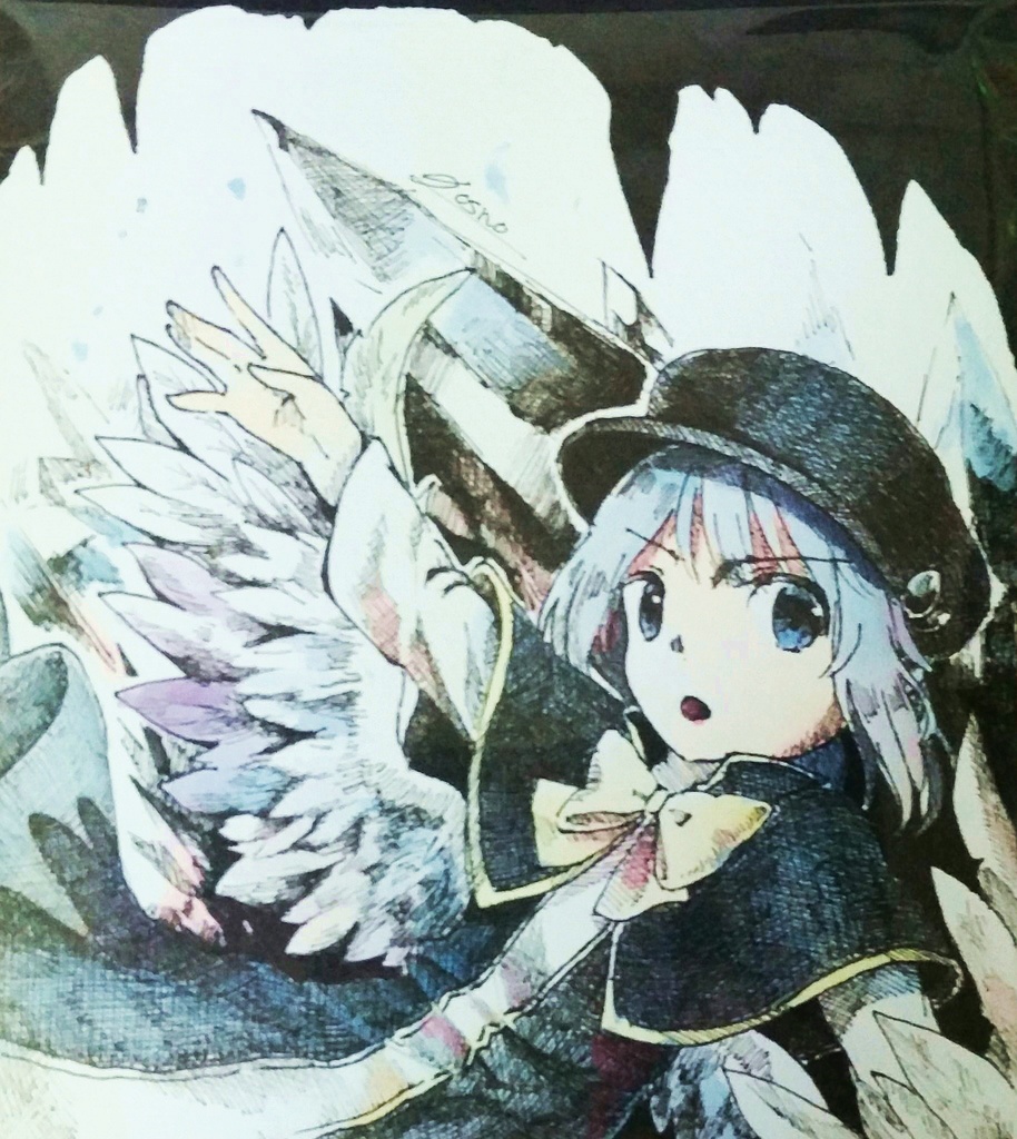 オーダー型ミニ色紙イラスト