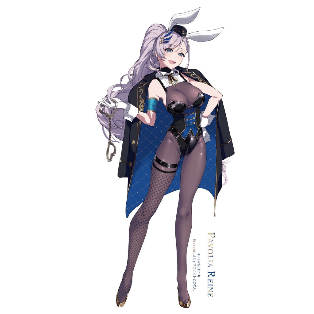ぽち小屋。 飯田ぽち。 パヴォリア・レイネ　等身大タペストリー ホロライブID C101 パヴォリア・レイネ 等身大タペストリー - ぽち小屋。 - BOOTH