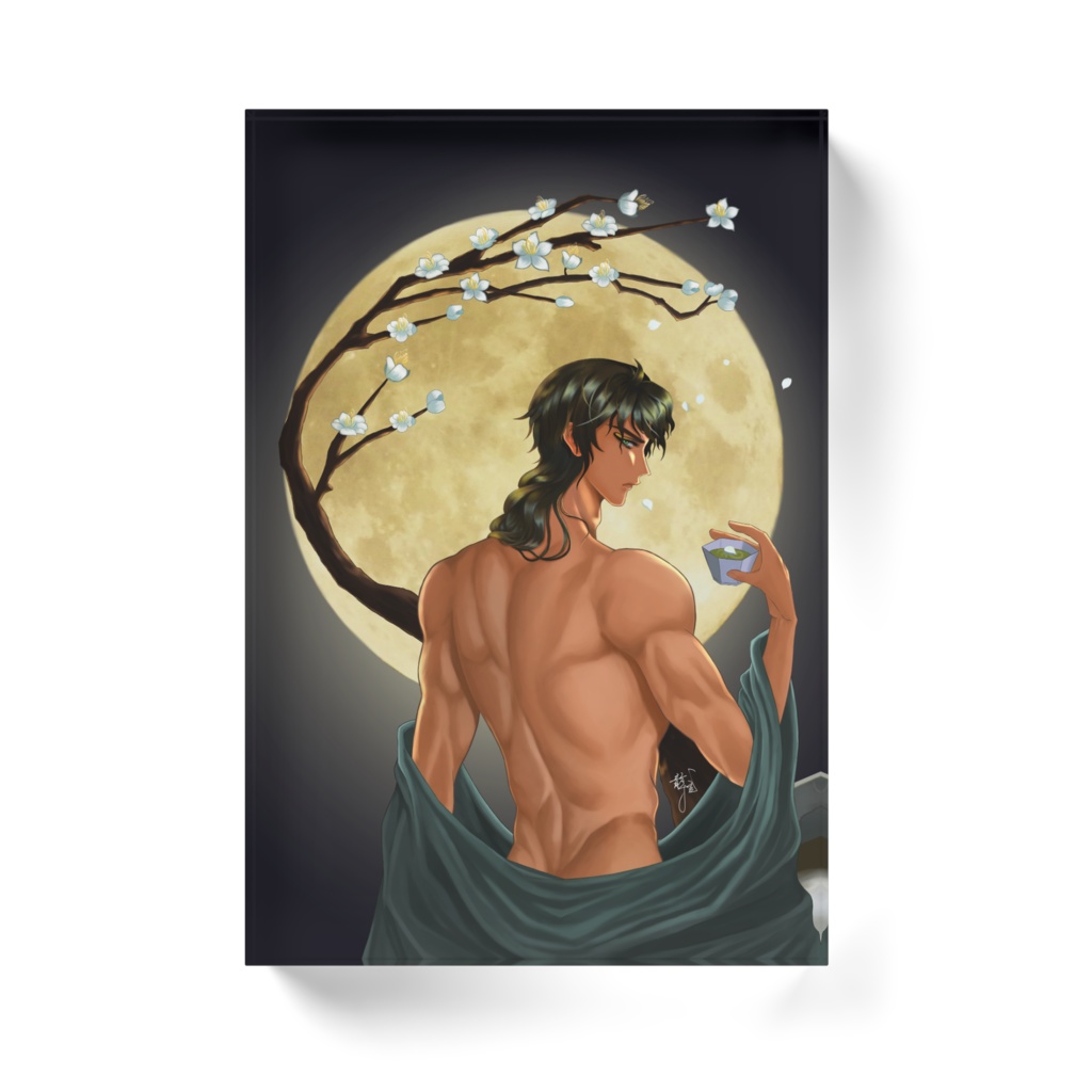 アクリルブロック《玄武皇子・入浴編》