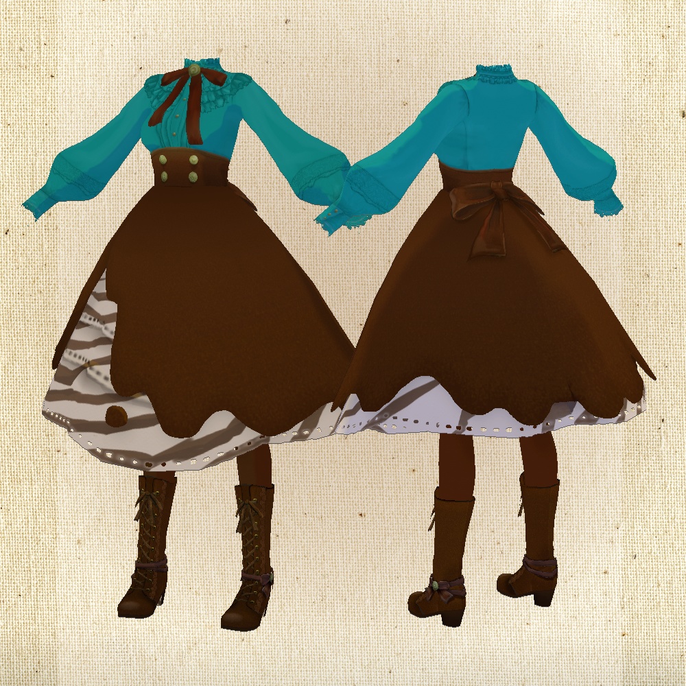 【無料版あり】mild bitter chocolate(衣装セット)