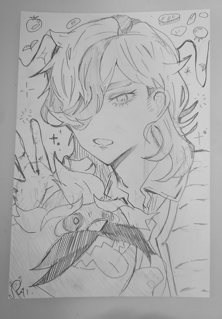 ポケモン ペパー 原画