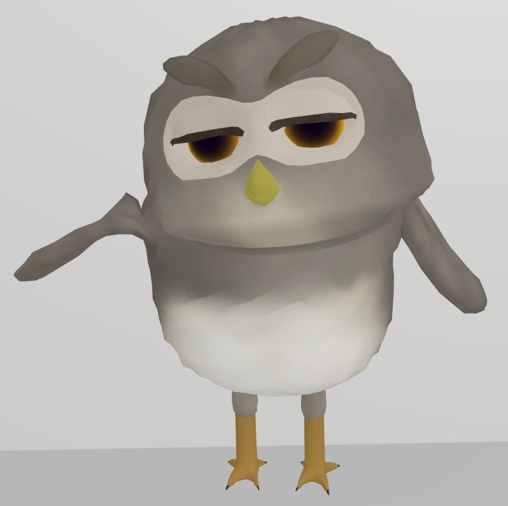 VRChat想定アバター「モズク」