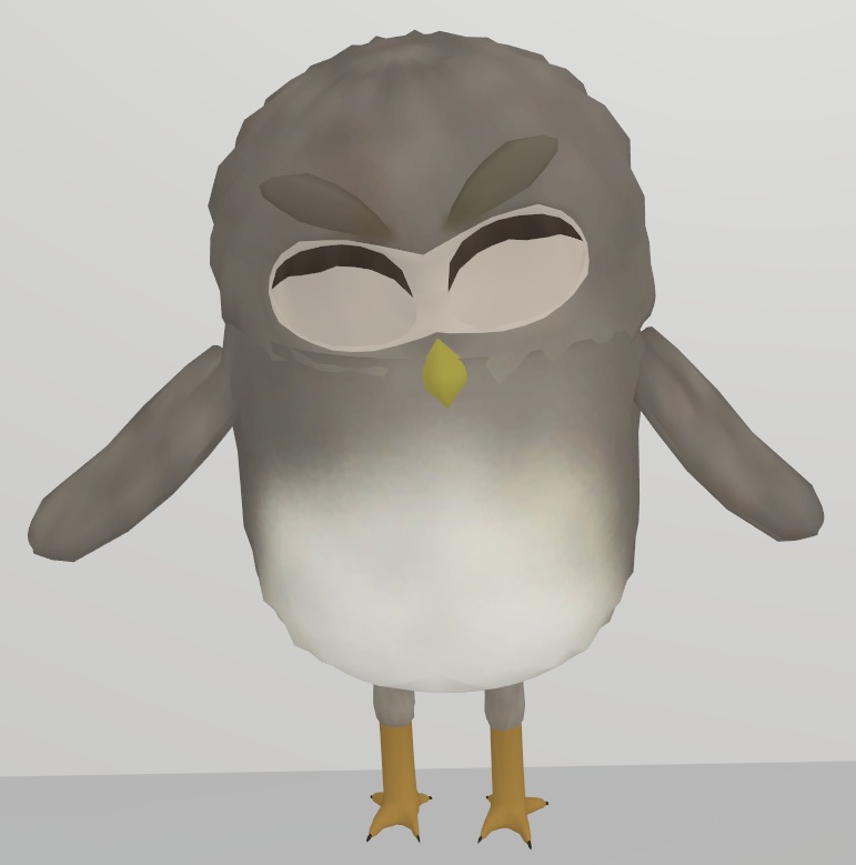 VRChat想定アバター「モズク」