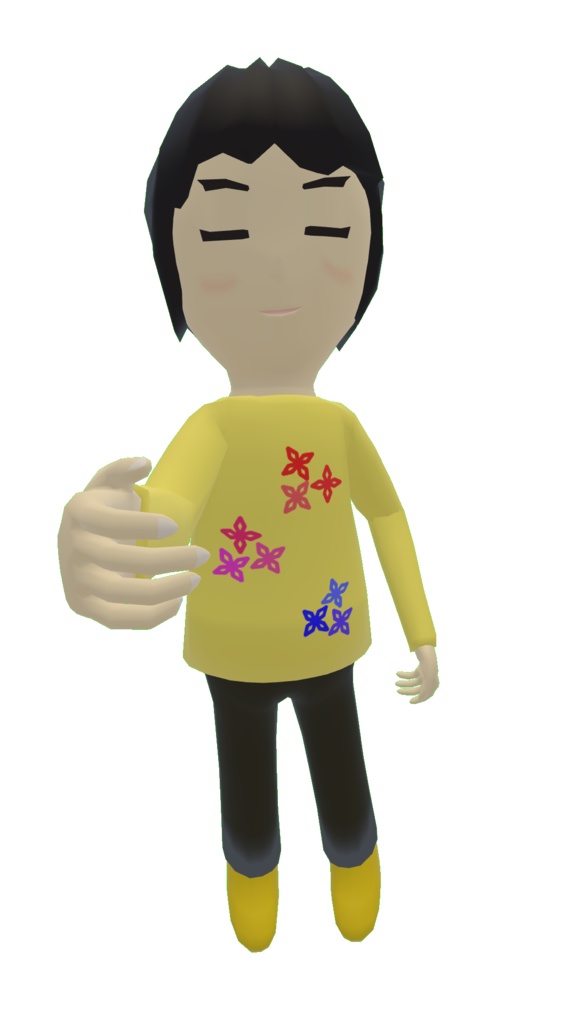 VRChat想定アバター「太田山河」