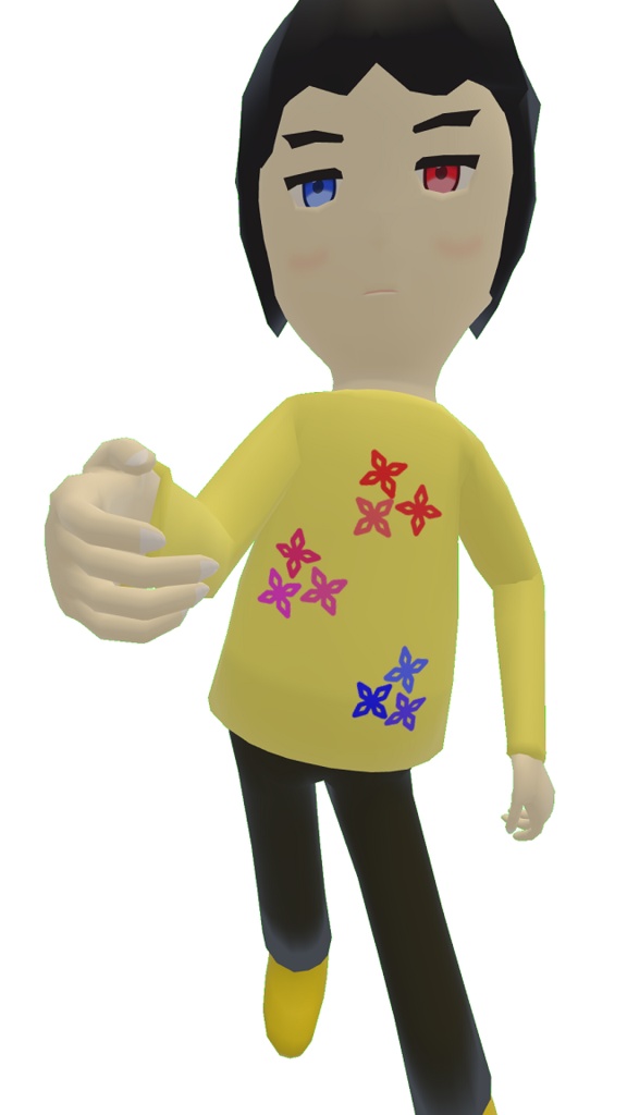 VRChat想定アバター「太田山河」