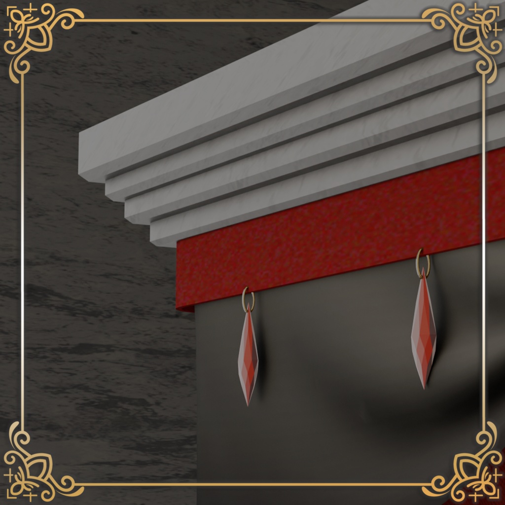 棺の天蓋ベッド -CoffinBed-