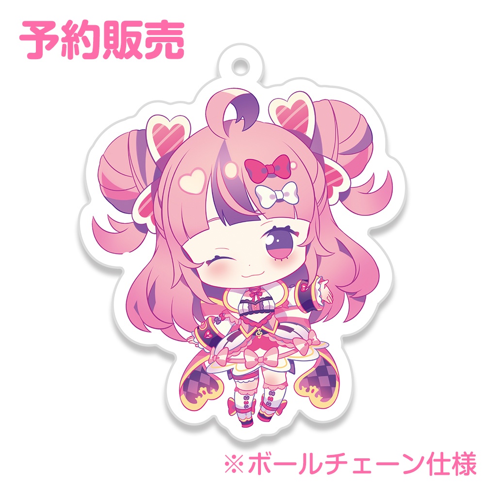 【予約販売】小鳥遊めとろ SDアクリルキーホルダー（11月中旬〜発送）